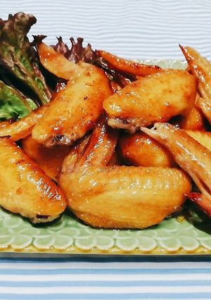 簡単☆手羽先のマーマレードポン酢焼き♬-レシピのメイン写真