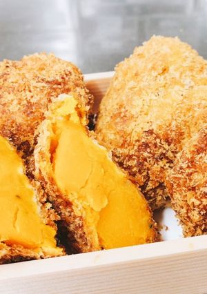しっとりホクホクな絶品！カボチャコロッケ-レシピのメイン写真