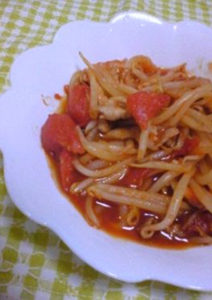 トマトと豚肉炒め♪-レシピのメイン写真