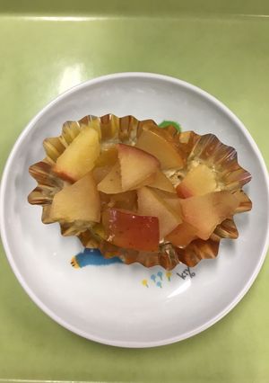 【保育園給食】焼きりんご-レシピのメイン写真