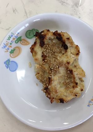 【保育園給食】豆腐入り松風焼き-レシピのメイン写真