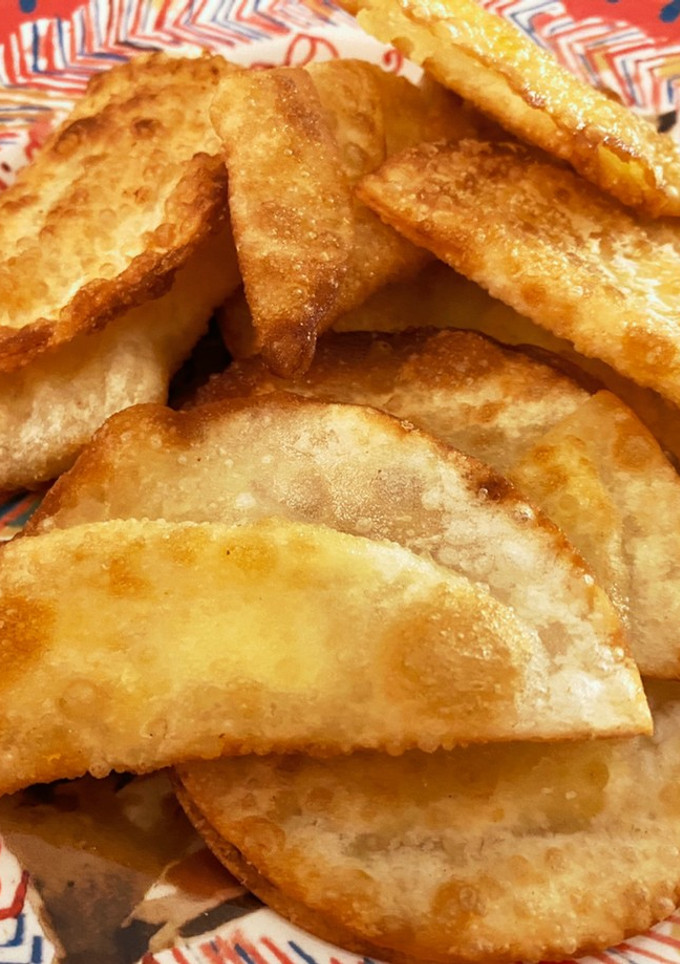 残りの皮でチーズ入り揚げ餃子-レシピのメイン写真