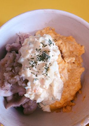 男子学生必見！節約スタミナ親子丼-レシピのメイン写真