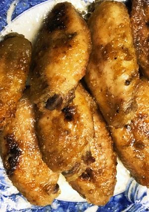 魚焼グリルパンで簡単　鶏肉名古屋風手羽先-レシピのメイン写真