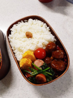お弁当にほうれん草ソーセージのマヨソテー-レシピのメイン写真