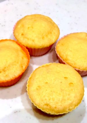 洗い物なし☆レンジで1分半☆卵蒸しパン-レシピのメイン写真