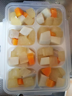 【離乳食メモ】里いもと大根にんじんの煮物-レシピのメイン写真