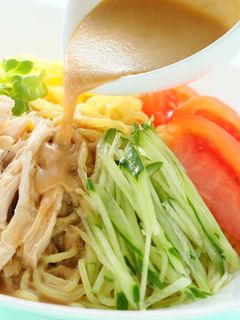 ごまだれ冷やし中華-レシピのメイン写真