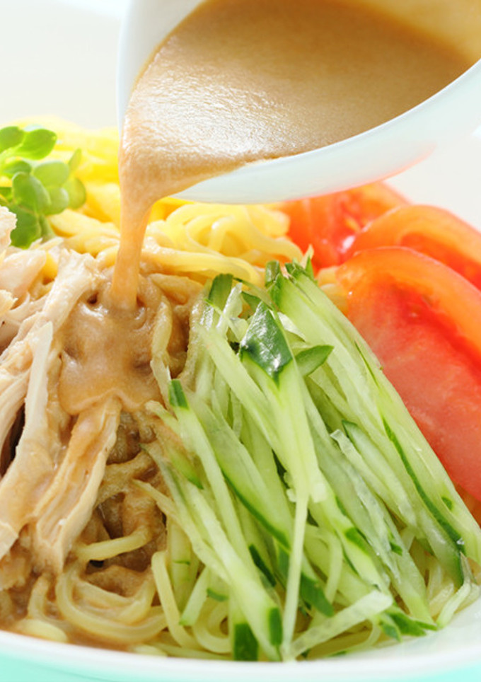 ごまだれ冷やし中華-レシピのメイン写真