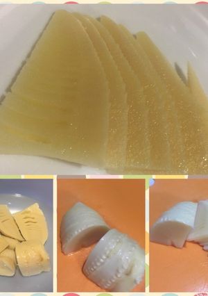 簡単 たけのこ お刺身-レシピのメイン写真