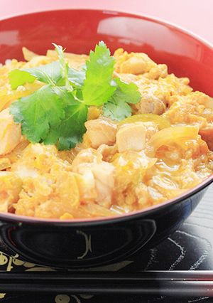 鮭香るしょうゆの親子丼-レシピのメイン写真