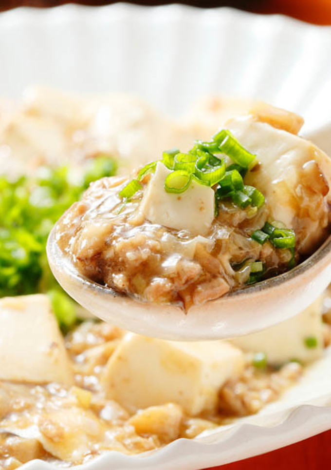 鮭香るしょうゆの和風麻婆豆腐-レシピのメイン写真