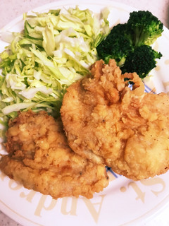 鶏胸肉のフライドチキン-レシピのメイン写真