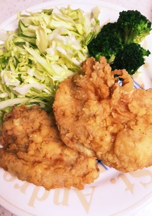 鶏胸肉のフライドチキン-レシピのメイン写真