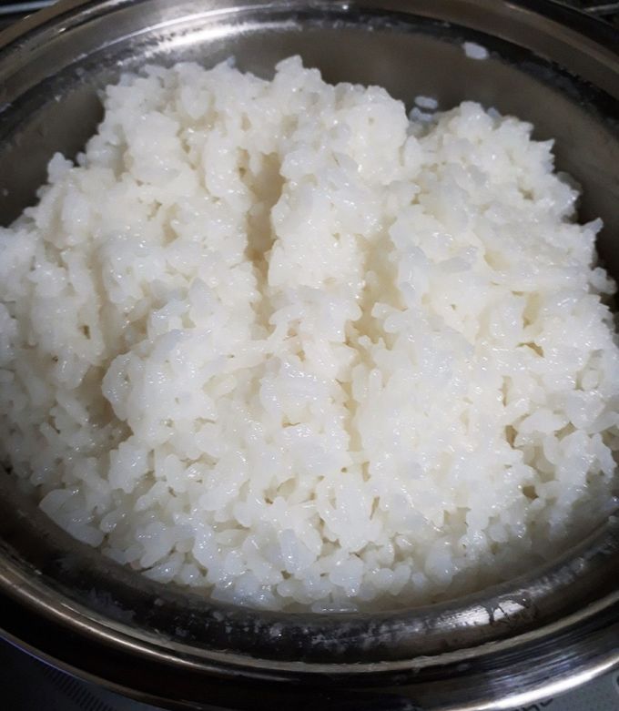 鍋で炊飯(失敗無し！ふっくら仕上がる♪)-レシピのメイン写真