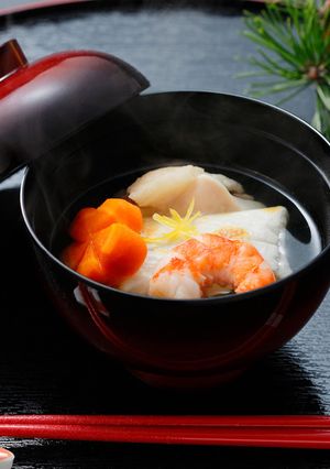 白だしで作るお雑煮-レシピのメイン写真
