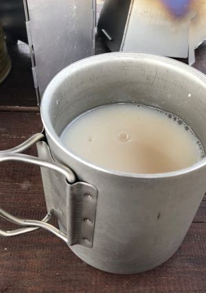 固形材料で甘酒　行動食　山おやつ-レシピのメイン写真