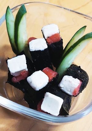 たらこクリームチーズの簡単おつまみ♪-レシピのメイン写真