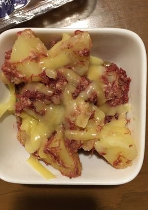 めちゃウマ！マヨじゃがコンビーフ炒め-レシピのメイン写真