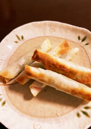 大葉とカニカマのパリパリ焼き-レシピのメイン写真