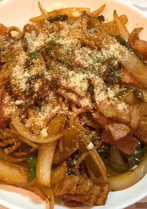 ナポリタン-レシピのメイン写真