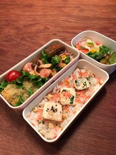 お弁当・・・13チーズいっぱいご飯弁当-レシピのメイン写真
