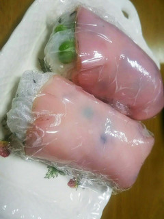 枝豆とハムのわかめおにぎり-レシピのメイン写真