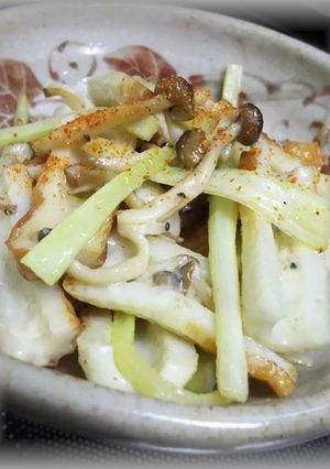 ちくわとセロリのマヨソテー-レシピのメイン写真