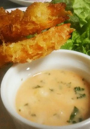 酢玉ねぎレシピNo.2オーロラソース！-レシピのメイン写真