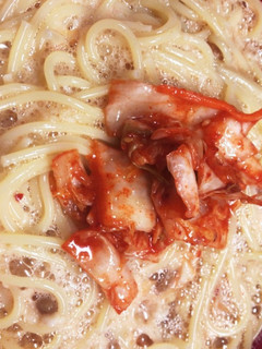 納豆とろろキムチパスタ♪-レシピのメイン写真