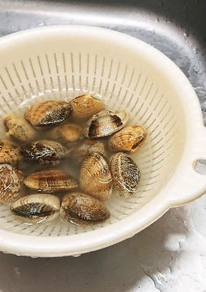 超簡単！ペットボトルであさりの砂抜き-レシピのメイン写真
