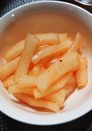 簡単！大根キムチ ＊洗い物少＊カクテキ＊-レシピのメイン写真