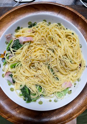簡単！ズボラパスタ！ミルクソースパスタ-レシピのメイン写真