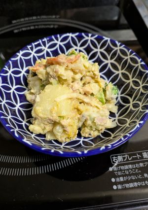 思いついたポテサラ!-レシピのメイン写真