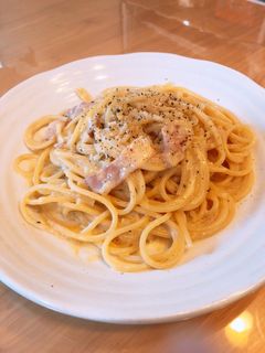カルボナーラ(生クリームなし、全卵使用)-レシピのメイン写真