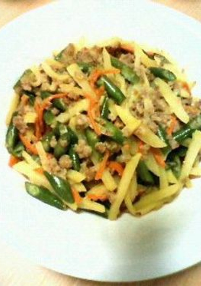 豚挽き肉とシャキシャキ野菜の甘味噌炒め-レシピのメイン写真