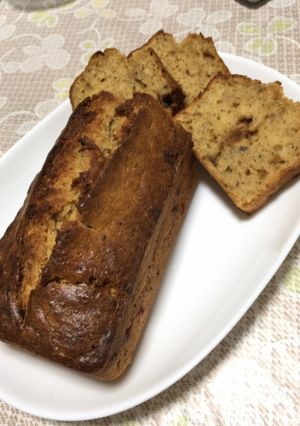 完熟バナナで黒糖パウンドケーキ-レシピのメイン写真
