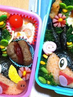 キャラ弁 ポケモン ポカブ-レシピのメイン写真