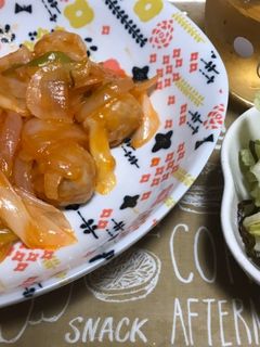 カンタン酢で肉団子の甘酢炒め-レシピのメイン写真