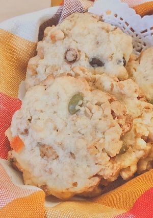 材料3つとグラノーラで!ざくざくクッキー-レシピのメイン写真