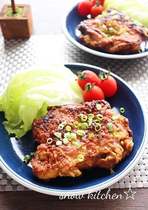 ボリュームたっぷり!カレーチキンタツタ-レシピのメイン写真