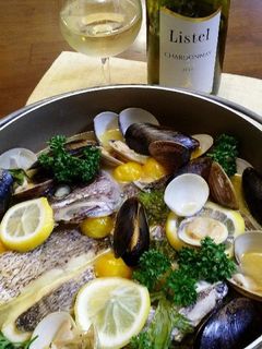 真鯛のアクアパッツァ-レシピのメイン写真