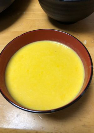 カボチャフレーク簡単スープ-レシピのメイン写真