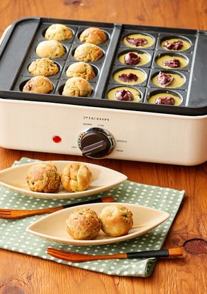 低糖質な「あん入りコロコロ抹茶カステラ」-レシピのメイン写真
