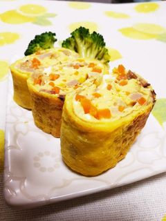 簡単☆まんぷく卵焼き-レシピのメイン写真