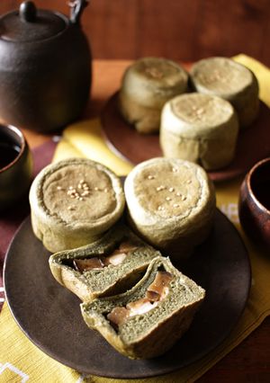 よもぎの総菜パン-レシピのメイン写真