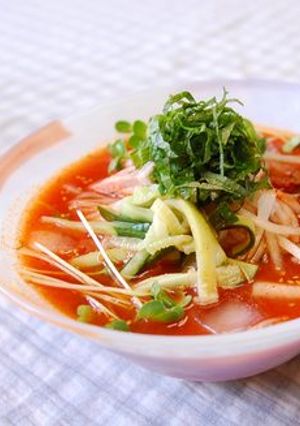 韓国冷麺-レシピのメイン写真