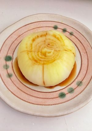 新玉ねぎ丸ごと①レンチン♪ぽん酢-レシピのメイン写真