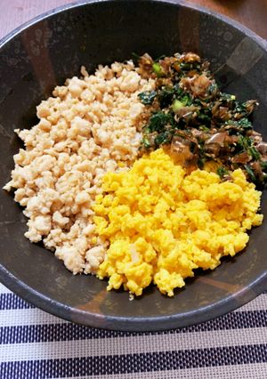 簡単美味しい☆三色丼-レシピのメイン写真
