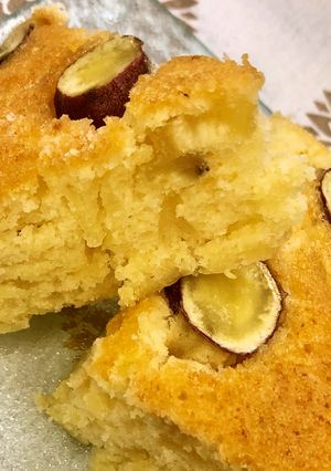フライパンで?!さつまいもケーキ-レシピのメイン写真